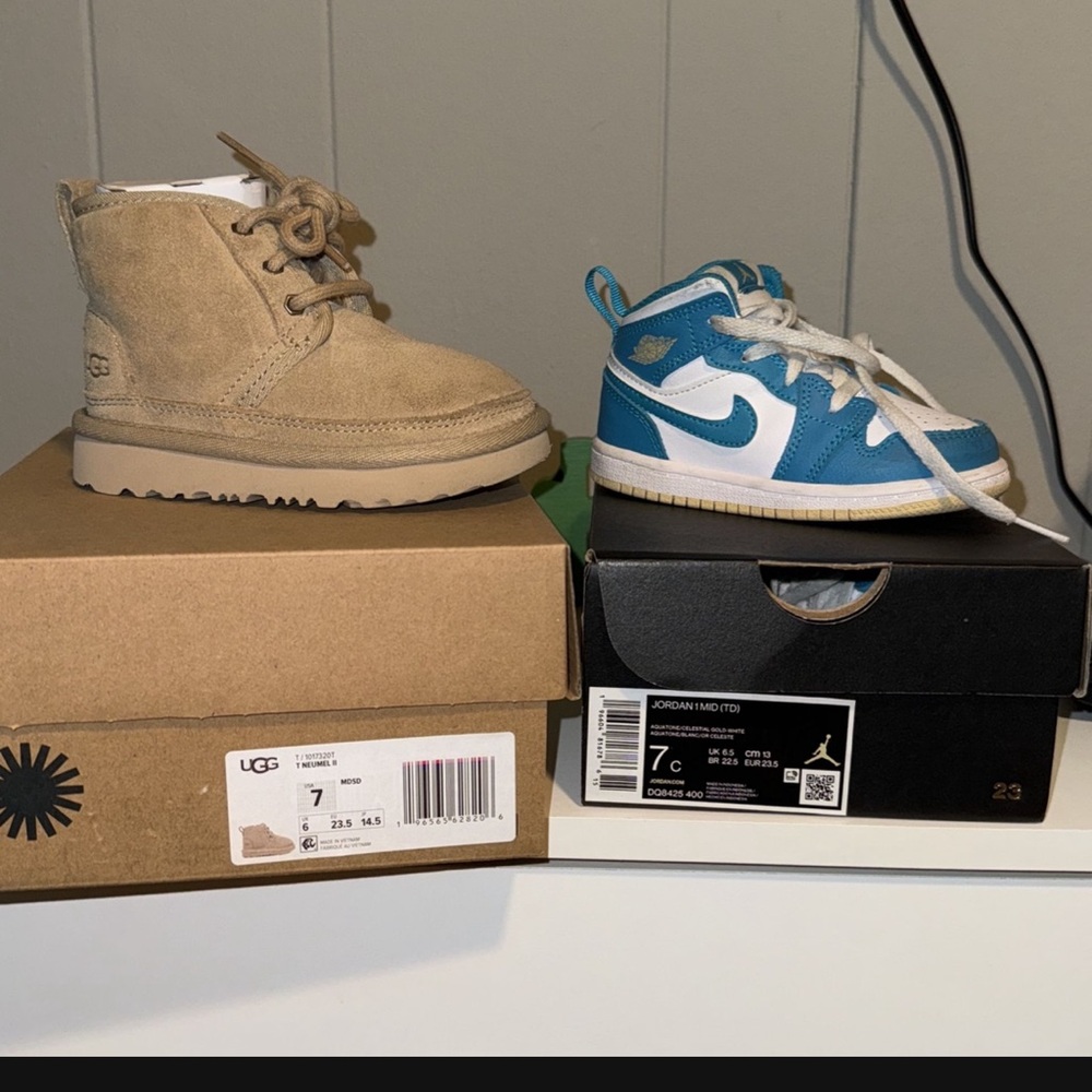 Créeme Uggs & mid 1s 7C